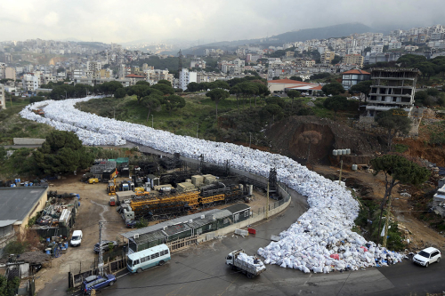Beiruti, kryeqyteti i mbeturinave