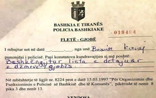 Gjoba e Bashkisë për PD-në rrëzohet në gjykatë