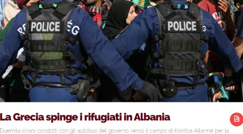 Athina përgënjeshton La Repubblica-n: “Nuk i shtyjmë refugjatët drejt Italisë”