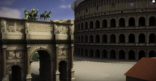 Roma e lashtë në versionin 3D