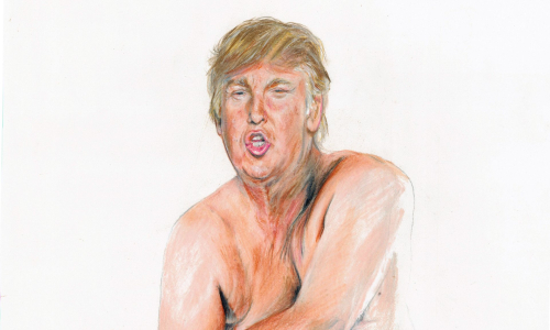 “Make America Great Again” - një pikturë që ka sjellë andralla të mëdha