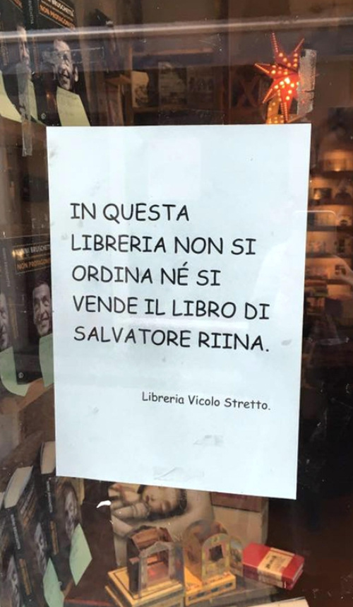 Këtu nuk shitet libri i Salvatore Riinas