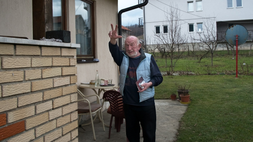 Vojislav Carkic, prifti çetnik. I gatshëm për të luftuar në Ukrainë