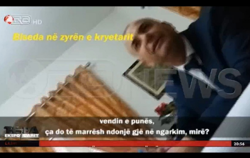 "Rilindja" sërish në video. Skandal me kryebashkiakun socialist të Peshkopisë Shukri Xhelili