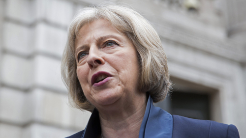 Theresa May, pasuese e David Cameron