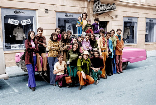 Falun, Suedi 1971/Familja Bin Laden në pushime