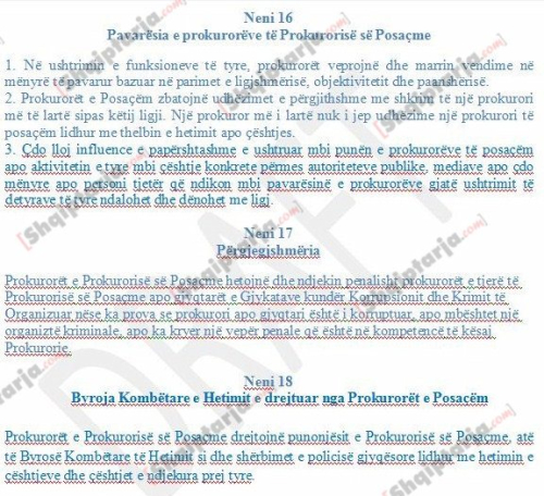 “Inovacioni” i radhës: Ndalohen me ligj “influencat e papërshtatshme” mbi prokurorët.  Edhe përmes Medias! Çfarë janë “influencat e përshtatshme”