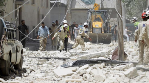 Chlorine mbi qytetin sirian Idlib