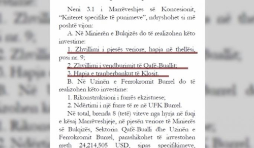 Bulqiza, shtesa 10 vjeçare e koncesionit për 24 milionë $ investime