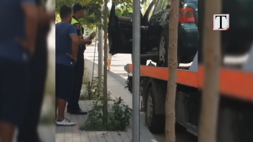 Policia rrugore dhunon gazetaren e TemATV