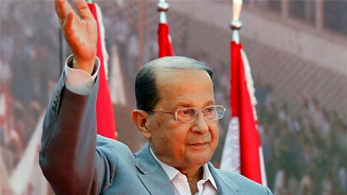 Liban, ish - shefi i ushtrisë, Michel Aoun, zgjidhet president