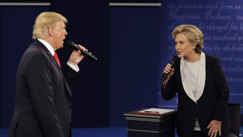 Debati i dytë presidencial, Trump: Unë kam thënë vetëm fjalë për gratë, Bill Klinton ka abuzuar me vepra
