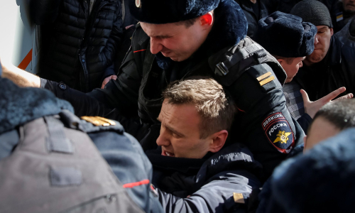 Video/Arrestohet, Navalny, opozitari kryesor i Putin