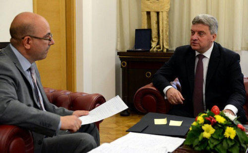 Ivanov: Nuk e mandatoj koalicionin  Zaev -Ahmeti. Koalicioni VMRO-DPMNE – PDIU u prish nga një telefonatë