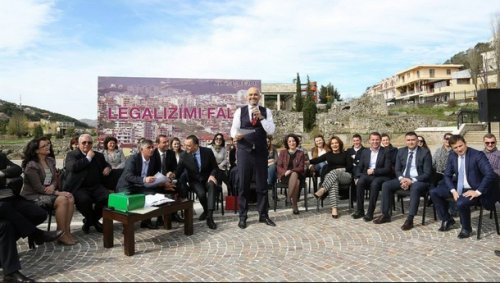 Boja e legalizimeve, Lezha një shembull që demaskon shfaqjet e kryeministrit