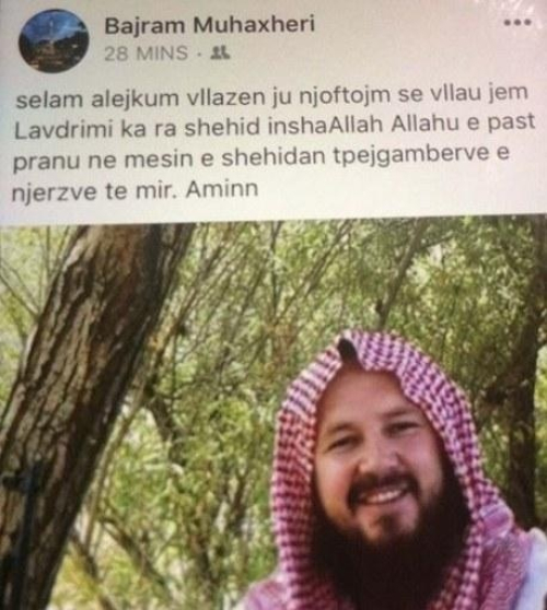 Amerikanët eleminojnë Lavdrim Muhaxherin