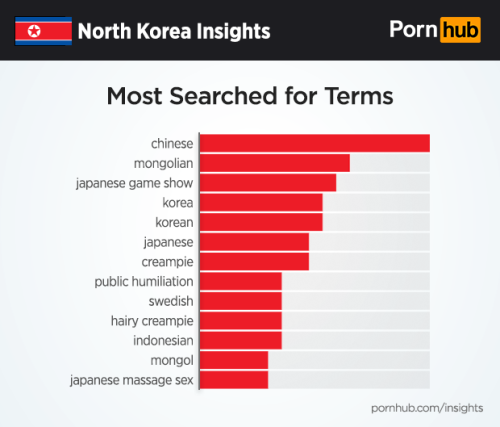 Pornhub: Ja çfarë përzgjedhjesh ka nga vizitorë nga Korea e Veriut