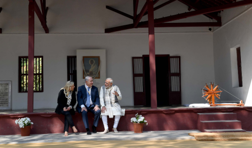 Në shtëpinë e Gandit