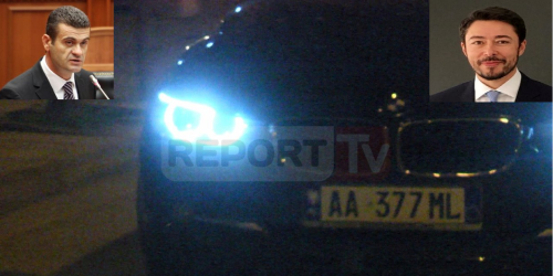 ReportTv/Shkëlzen Berisha me makinën e Astrit Patozit në Prokurori