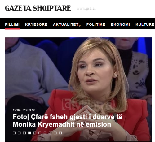 Misteri i duarve të Kryemadhit. "Gazeta Shqiptare": Shenjë vetëbesimi. LSI: Po thante manikyrin e sapovendosur