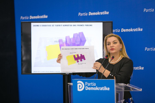 PD: 3 kulla shkelin njollën e Teatrit (Harta)