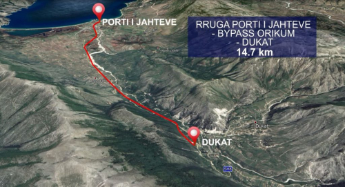 Orikum-Dukat, 70 milionë euro për 14.7 km. Deputeti Shehaj: Kushton 16 mln euro