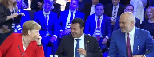 Fitore për Shqipërinë në Poznan, Kryeministri qeshi me Merkelin