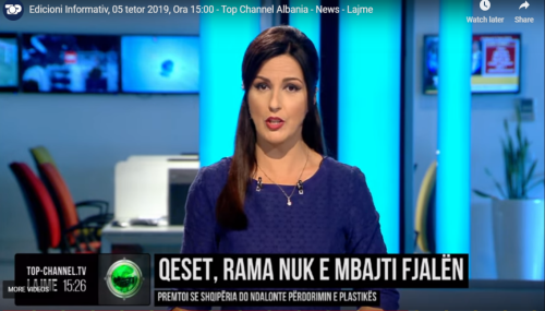 Një qokë e vockël e Top-Channel për Erion Veliajn