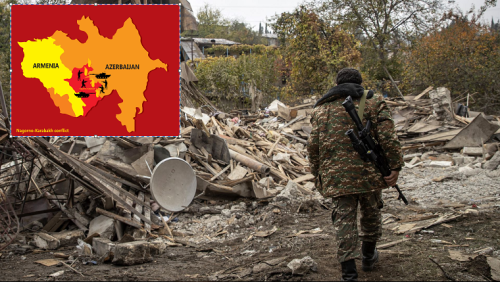 Njoftohet marrëveshje tripalëshe për mbylljen e konfliktit në Nagorno-Karabakh
