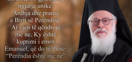 Audio/Mesazhi i Kryepeshkopit Anastas për Krishtilindjet