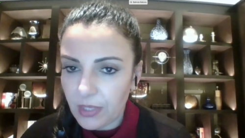 Ministrja e Infrastrukturës raporton nga Dubai për përmbytjet në Shqipëri