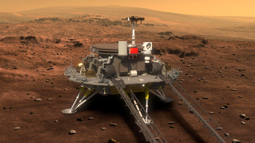 Kina zbret në Mars (VIDEO)
