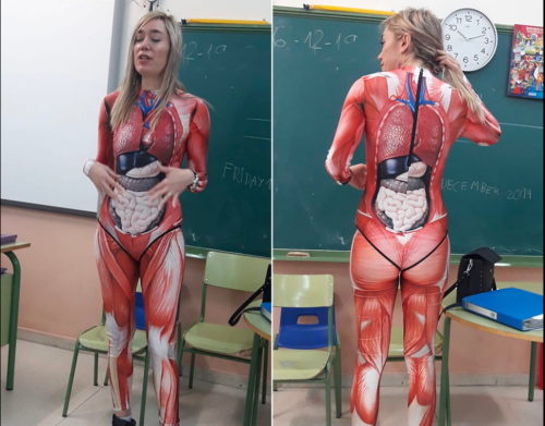 Foto/Mësim anatomie në Spanjë