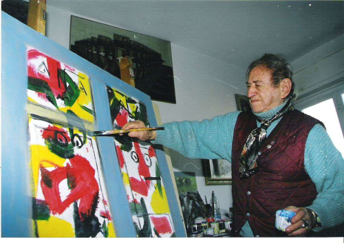 Ibrahim Kodra, piktori që edhe firma i mbetet vepër arti