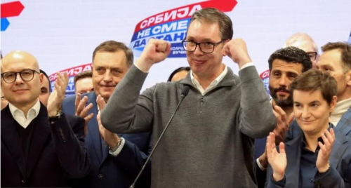 Partia e Vuçiç fiton sërish në Serbi