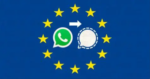 Europa del jashtë Whatsapp dhe Signal