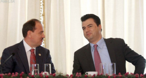Opozitë duke fyer Presidentin