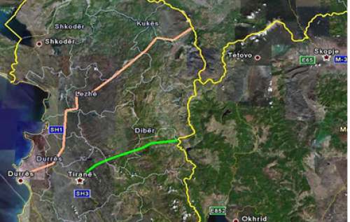 Rruga e rrugës së Arbrit