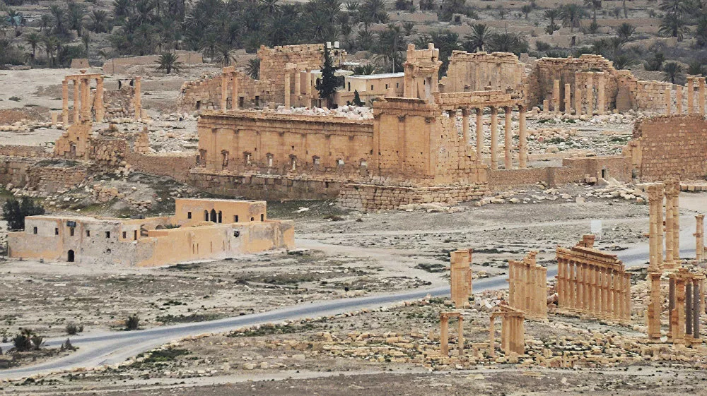 Foto nga Palmira pas marrjes nga kontrolli i ISSI-it