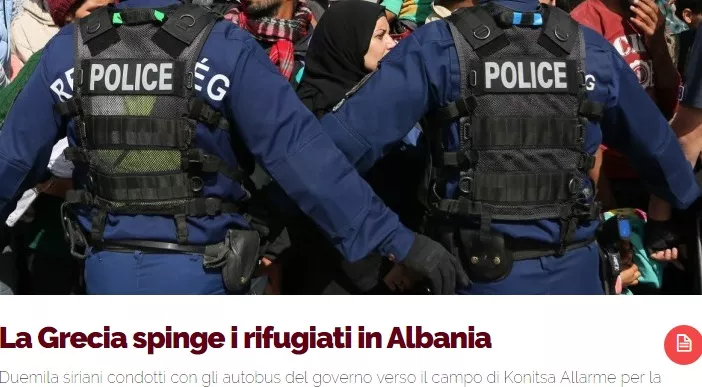 Athina përgënjeshton La Repubblica-n: “Nuk i shtyjmë refugjatët drejt Italisë”