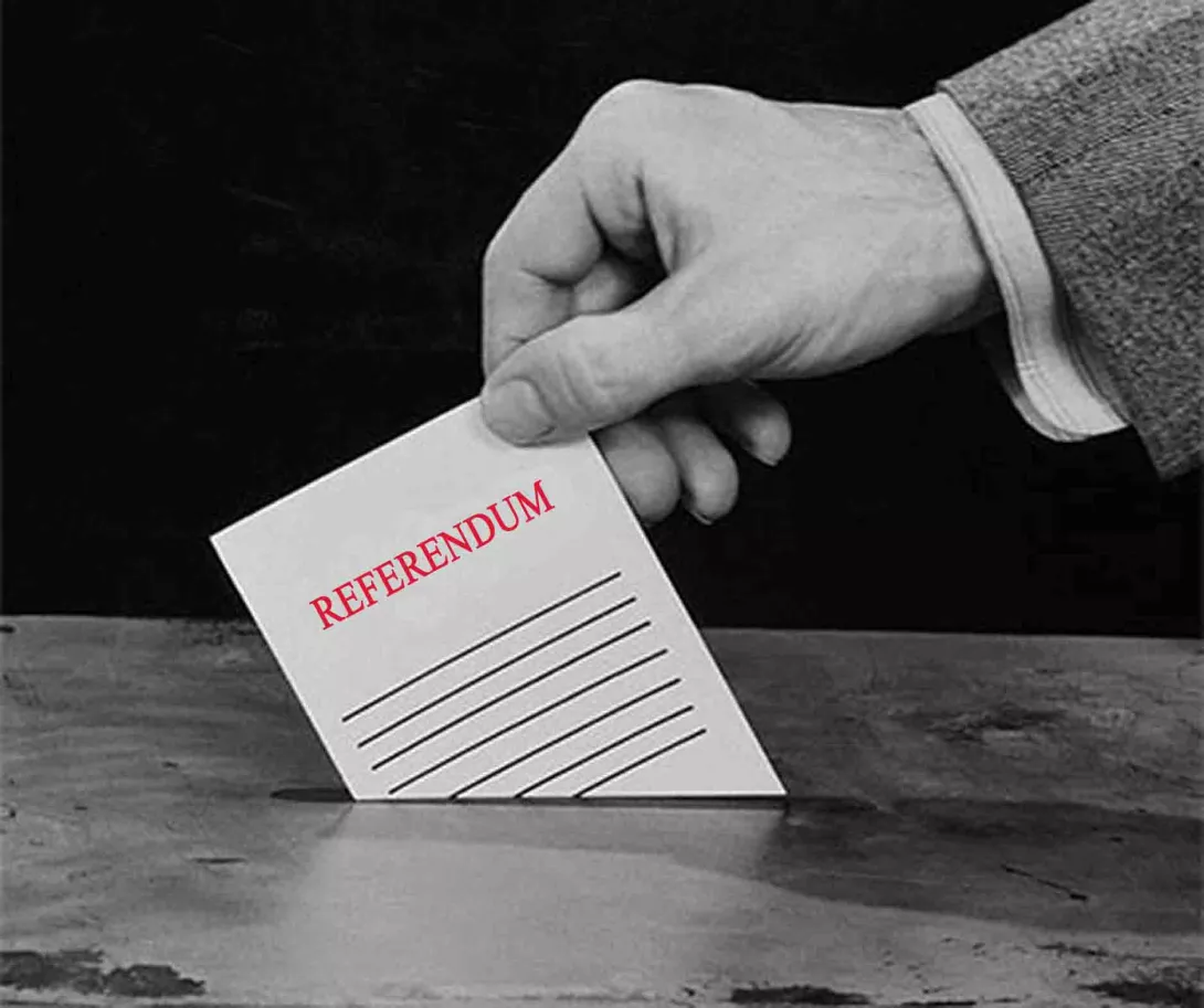 Referendumi si procedurë krejtësisht demokratike