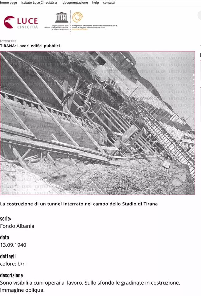 Stadiumi si pronë private/Përtej fasadës, arkitekti Aliaj flet për ekzistencën e një tuneli