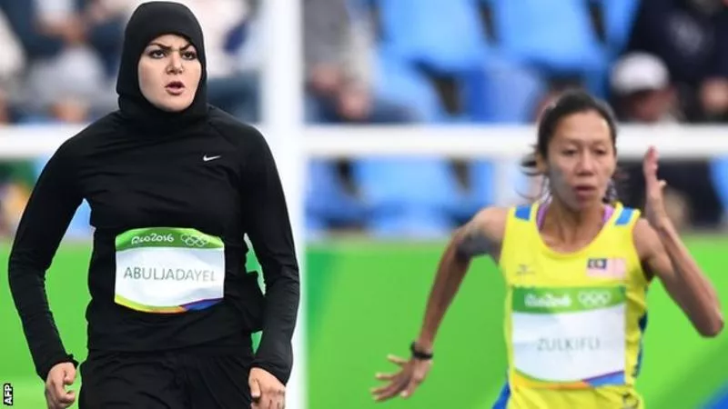 Kariman Abuljadayel , sprinterja e parë e Arabisë Saudite që garon në 100 m