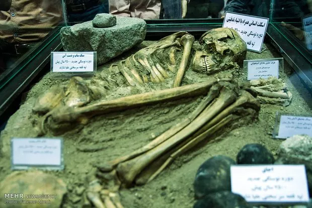 Iran, ekspozohet një skelet i mumifikuar para 7500 vjetësh