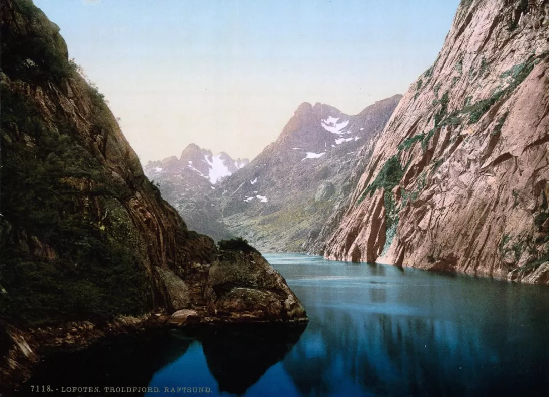 1890, fjordet e vetmuara të Norvegjisë