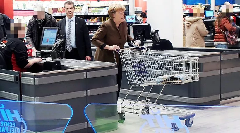 Merkel shkon në supermarket 1 orë pas konferencës për vdekjen e tunizianit