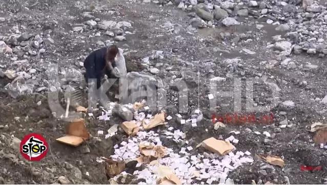 Barna kotrabandë gjenden të groposura në Zall Bastar (Video)