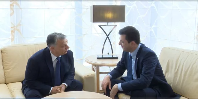 Kreu i PD-së, Basha, takohet me kryeministrin hungarez, Viktor Orban
