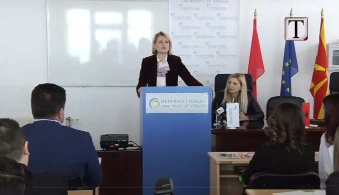 Ministrja e Mbrojtjes flet për buxhetet e Mbrojtjes nga Maqedonia