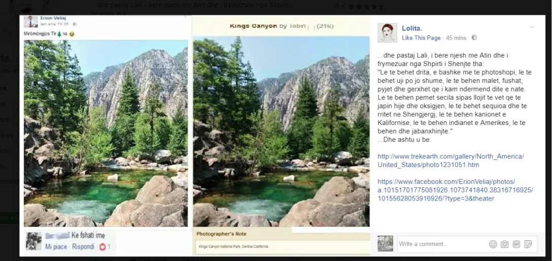 Flet për Tiranën, poston foto nga kontinent tjetër – emri: Erjon Veliaj